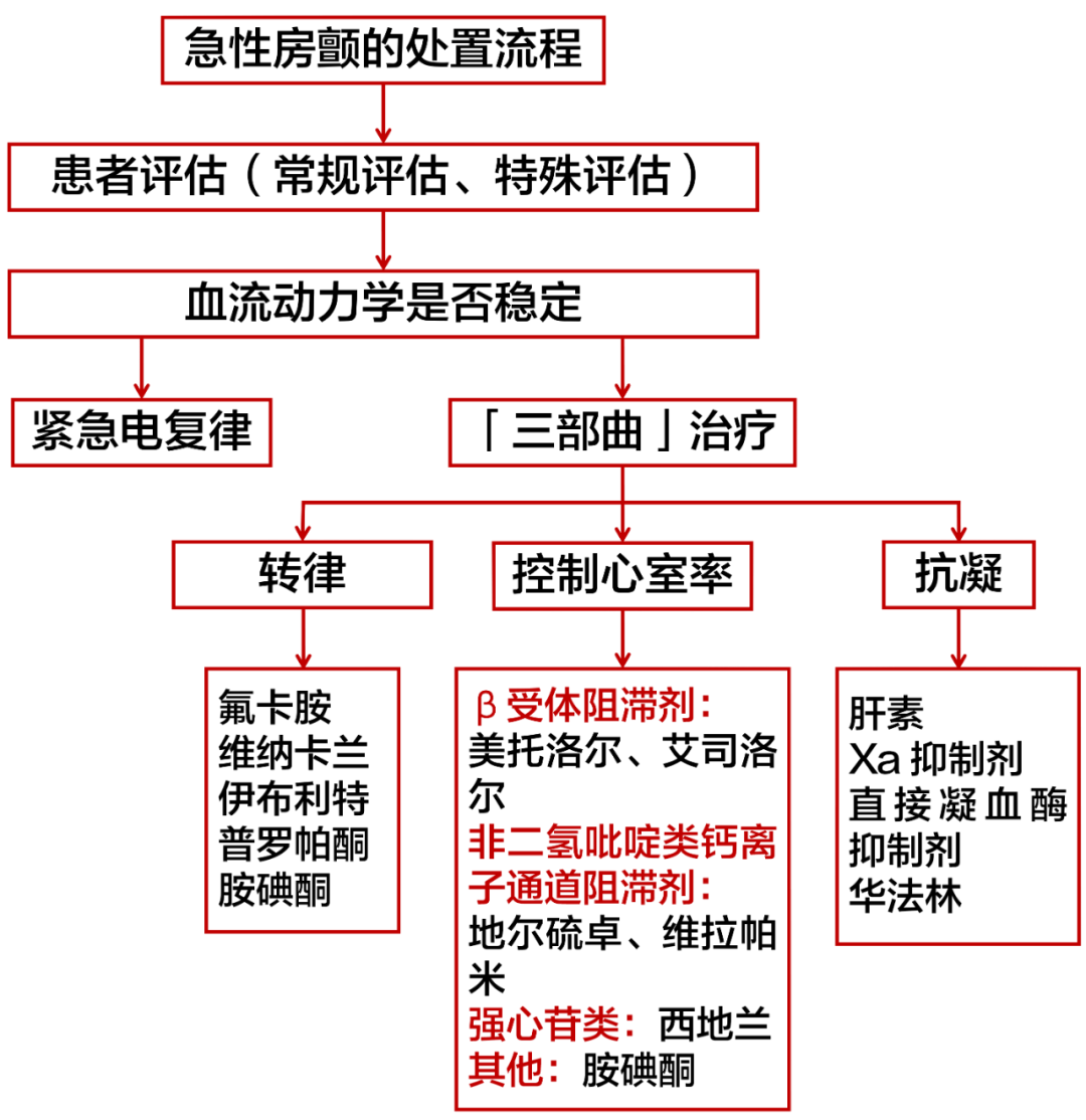 急诊房颤如何处置？一文帮你理清（附流程图）